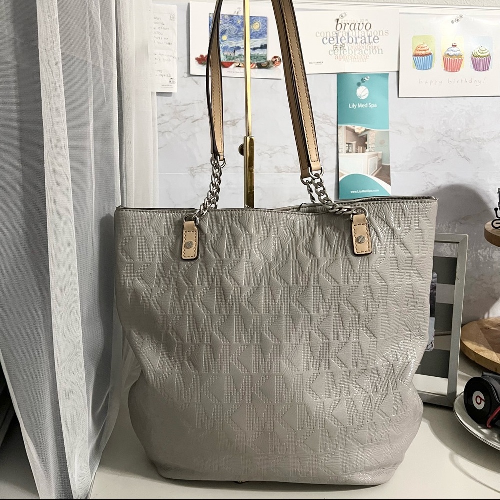 COPY - Michael Kors embossed tote bag